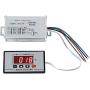 Gfnxk Dc9-60vmotor Speed Regulator,Brush Motor Speed Controller,with Digital Display 30a Output