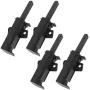 4PCS Washing Machine Motor Carbon Brush Set Compatible with Lavamat 1350 1402 Quelle AEG 899645425577 Bosch 167517 00167517 Gorenje 484826 WM-167517L-0183