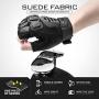 Zune Lotoo Tactical Gloves Knuckles Protective Full Finger & Half Finger, Airsoft Gloves Touchscreen Military Gear Outdoor Shooting Gloves for Men Women Motorcycle Hiking Cycling