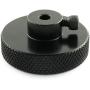 PZRT 3D Printer 42 Stepper Motor Positioning Handwheel Internal Hole Diameter 5mm Black