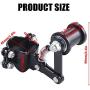 CNCMOTOK Universal Motorcycle Chain Adjuster Tensioner Guide with three Backup guide wheels Dirt Pit Pro Dirt Bike 4 wheeler