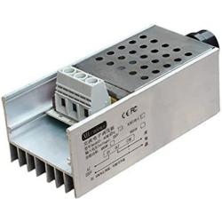 Fansipro 10000W AC110-220V SCR Voltage Regulator Motor Speed Controller Dimmer Thermostat, 130 x 60 x 47 MM, Silver