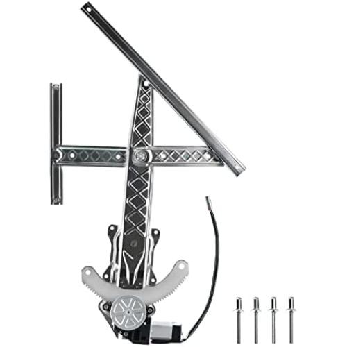 A-Premium Electric Power Window Regulator with Motor Compatible with Ford F-150 1999-2003 F-150 Heritage 2004 F-250 1999 Extended Cab/Standard Cab Pickup Front Left Driver Side
