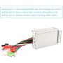 Opaltool Brushless Controller, 36V/48V Aluminium Alloy E-Bike Brushless Motor Controller for Electric Bicycle Scooter