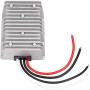 SALUTUYA DC Voltage Regulator, Waterproof Voltage Reducer Converter 18‑36V to 24V, Aluminum Alloy Silicone DC Power Converter for Motor Car