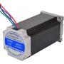 STEPPERONLINE 3PCS 3Nm Nema 23 Stepper Motor 4.2A 4-wires 10mm Shaft DIY CNC Mill Lathe Router