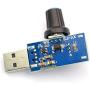CenryKay DC 5V USB Fan Stepless Speed Controller Regulator Input DC4-12V to 2.5-8V and Speed Control Knob with Switch Function（4PCS)