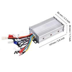 VGEBY Speed Controller 48V 500W Motor Speed Control Box Brushless Motor Sine Controller for Electric Bicycle Scooter