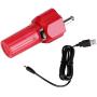 Barbecue Motor 5V 4.2RPM Red Solid Construction Barbecue Grill Rotator Motor BBQ Holder Roast Bracket Accessory with USB Wire