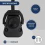 Five Oceans Trolling Motor (12V–24V) Foot Control Switch with Continuous-ON lever, Rated Up to 50 Amps DC, Black PolyCarbonate, Waterproof IP65, FO-4601