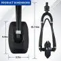 VEITHI Boat Dual Water Feed Motor Flusher, Universal Outboard Motor Flusher with Hose Fittings Flush Kit, Dual Flow Rectangular Cup Muffs, for Flushes Contaminates of Boat Engine