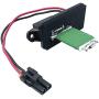 HVAC Blower Motor Resistor - Compatible with 1999-2006 Chevy Silverado GMC Sierra 1500 2500 3500, 2000-2002 GMC Yukon XL - Replaces for 89019089 973-004 89018597