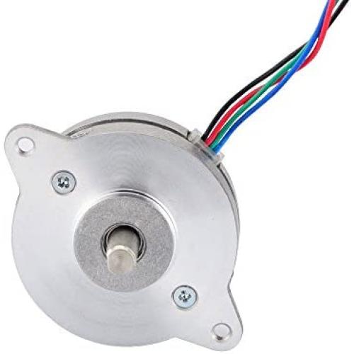 STEPPERONLINE 0.9deg Thin Nema 14 Stepper Motor Bipolar 0.5A 7Ncm/9.91oz.in Φ36x12.5mm 4-wires