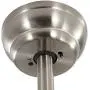 Indoor Ceiling Fan Light Fixtures - FINXIN Remote LED 52 Brushed Nickel Ceiling Fans For Bedroom,Living Room,Dining Room Including Motor,Remote Switch (52