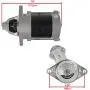 Caltric compatible with Starter John Deere Gator Cs Cx Ts 4X2 8 9.5 10 Hp