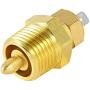 EVGATSAUTO Electric Engine Cooling Fan Thermostat Switch, Gold 185 to 175 Degree Electric Engine 3/8