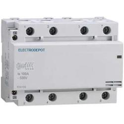100 Amp Contactor Normally Closed NC 100A, 4 Pole 120V coil, 110v Lighting, Power, Switching