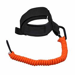 8M0092850 Boat Kill Switch Lanyard with Wrist Replacement for Mercruiser Marine Boat Emergency Stop Switch Safety Lanyard Cord 54 Inch/137 Long -Replace 15920T54 (Aluminum Alloy Clip Orange 1Pcs)