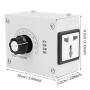 Contrôle de Vitesse de Moteur, Commutateur de Contrôle de Vitesse AC 220V Régulateur Électronique de Contrôle, Thermostat d'Atténuation Transformateur avec Spécifique US Plug pour Ventilateur Contrôle de Vitesse de Moteur, Commutateur de Contrôle de Vitesse AC 220V Régulateur Électronique de Contrôle, Thermostat d'Atténuation Transformateur avec Spécifique US Plug pour Ventilateur