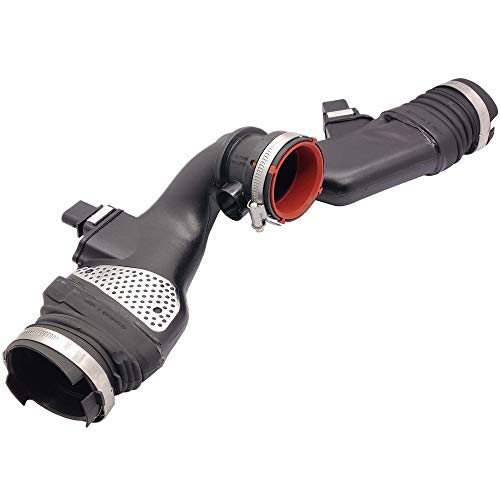 OKAY MOTOR 6420908237 Air Turbo Intake Pipe w/Mass Air Flow Sensors for 2007-2013 Mercedes X164 W164 W211 W251 E320 E350 GL320 GL350 ML320 ML350 R320 R350 6420907437 3.0L V6 Engine Air Duct