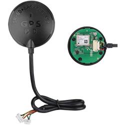 GPS Module GPS NEO-M8N BDS Compass Module(3 in 1) Drone Microcontroller, GPS Receiver with High Precision APM Flight Control Pixhawk Navigation Module for APM PIX PX4, I2C Compatible with MWC