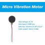 AEDIKO 30pcs 10mmx3mm Mini Vibration Motors DC 3V 12000RPM Self Adhesive Flat Coin-Button Motors for Mobile Cell Phone Pager Tablet Household Appliances