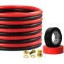 Trolling Motor Battery Cable Extension Kit,10ft Marine Fishing Boat Trolling Motors Battery Cable Extension, 8AWG Cable Wire Extension Kit for Extending Battery Box to Trolling Motor