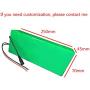Wnicek 48V 5Ah E-Bike Lithium Battery 48 Volt 13S2P Electric Bicycle Lithium-ion Battery Pack PVC Ebike Bicycle Batteries for 500W Motor with BMS+ 2A Charger