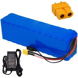 Jieoto 48V 10Ah 13S 3P E-Bike Battery Pack Customizable Lithium-ion Battery for 1000W 750W 500W 350W 250W Motor for Electric Tricycles Electric Scooters MTB with 2A Charger
