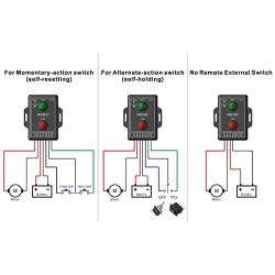 DC12V 10Amp Forward and Reverse Relay Module for Motor/Linear Actuator, Reversing Relay Module