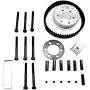 vanpro DIY Electric Skateboard 83MM 90MM 97MM PU Wheel Pulleys Kit Set