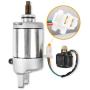 TRX300 Starter Motor 31200-HC4-033 w/Solenoid Relay Compatible with Honda FourTrax 250 300 TRX300 TRX300FW 250ES Big Red, Replaces SMU0028 31200-HA0-774 SM13213 128000-4400