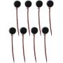 10mmx2.7mm Mini Tiny Vibration Motors 1.5V 3V Flat Coin Button-Type Micro DC Vibrating Motor for Mobile Phone Cell Phone Tablet Pager -（8PCS）