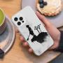 KingdomCASE Phone Case Kingdom Sora Compatible with iPhone Case Clear Soft Transparent TPU Case Shockproof Protective Cover for iPhone 7 iPhone 8