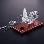 Sunnytech Hot Air Stirling Engine Mini Hot Air Motor Model Educational Kits FD01-HA001
