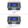 Delay Relay Module, DROK DC 6-30V Timer Relay 12V 24V 0.01s-9999min 50mA Digital Timer Cycle Delay Switch Module AC 220V Power On-Off Controller with LCD Display Switch Button Case