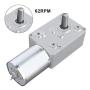 DC 12V Worm Gear Motor Reduction Electric Motor Reversible High Torque Turbo Electric Geared Gear Box with Self Lock Design(62RPM)