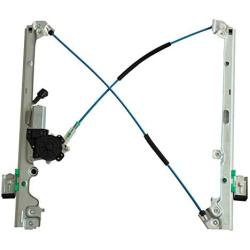 LAFORMO Front Driver Side Power Window Regulator with Motor Assembly Compatible with Silverado/Tahoe/Suburban/Avalanche 1500 2500 3500 00-06 Cadillac Escalade 02-06 GMC Yukon XL/Sierra