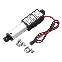 Justech 6.74 lbs/30N Micro Linear Actuator Motor and Linear Actuator Controller Bundle for Auto Car RV Electric Door Opener Industrial Agricultural Machinery Clean Sweeping Vehicles