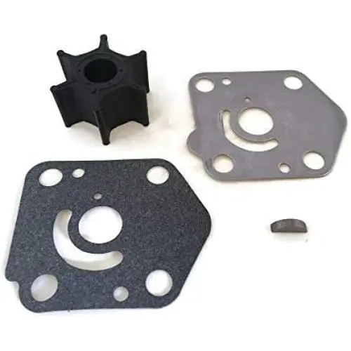 Yamadura Boat Motor Water Pump Repair Impeller Kit 17400-93951 17400-93950 Sierra 18-3256 for Suzuki Outboard DT DF 9.9hp 15hp 2/4-stroke Motor Engine