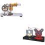 Sunnytech Mini Hot Live Steam Engine Model Education Toy V-Type-HA001