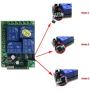 SUNDERPOWER 12v 4 Channel Wireless Remote Control Receiver Momentary Switch