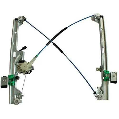 LOSTAR Front Right Passenger Side Window Regulator w/ Motor for Chevy Silverado GMC 741-645 15095844