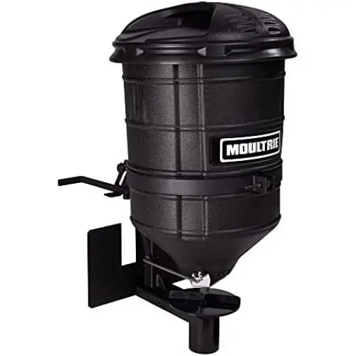 Moultrie ATV Spreader – Manual Feed Gate, Black, 20.4 x 31.4 x 20.4 inches