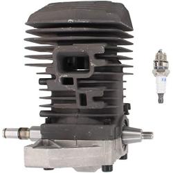 ApplianPar Engine Motor Cylinder Piston Crankshaft 1127 020 1216 for MS390 MS290 MS310 029 039 49mm