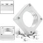 YESHMA Throttle Body Spacer Compatible with Jeep Wrangler TJ YJ 1987-2006, Throttle Body Spacer Compatible with Cherokee XJ 1984-2001