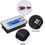 Battery Monitor12v 24v 36v 48v 60v 72v 84v,Car Motorcycle Golf cart Battery Meter Digital Battery Capacity Remaining Capacity Percentage Tester with Buzzer Alarm and Temperature (Blue)
