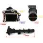 Boat Motor Manifold Exhaust Ext Muffler 1 65F 63V-41131 For Yamaha Outboard 9.9HP 15HP M 2 stroke Engine