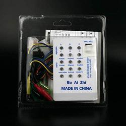 QOONESTL Brushless Motor Tester,Electro Car E-Bike Scooter Brushless Motor Controller Tester Included 9V Battery,24 36 48 60 72V