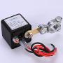 KTNNKG DC12V Remote Battery Disconnect Switch Auto On Off Kill Switch for Car, 200A Electromagnetic Solenoid Valve Terminal